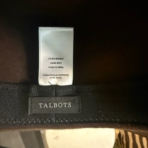 Talbot Stylish Brown Fedora Hat - Picture 5 of 5